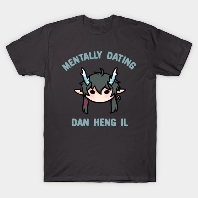 Mentally dating Honkai Star Rail Dan Heng Imbibitor Lunae | Morcaworks T-Shirt by Oricca